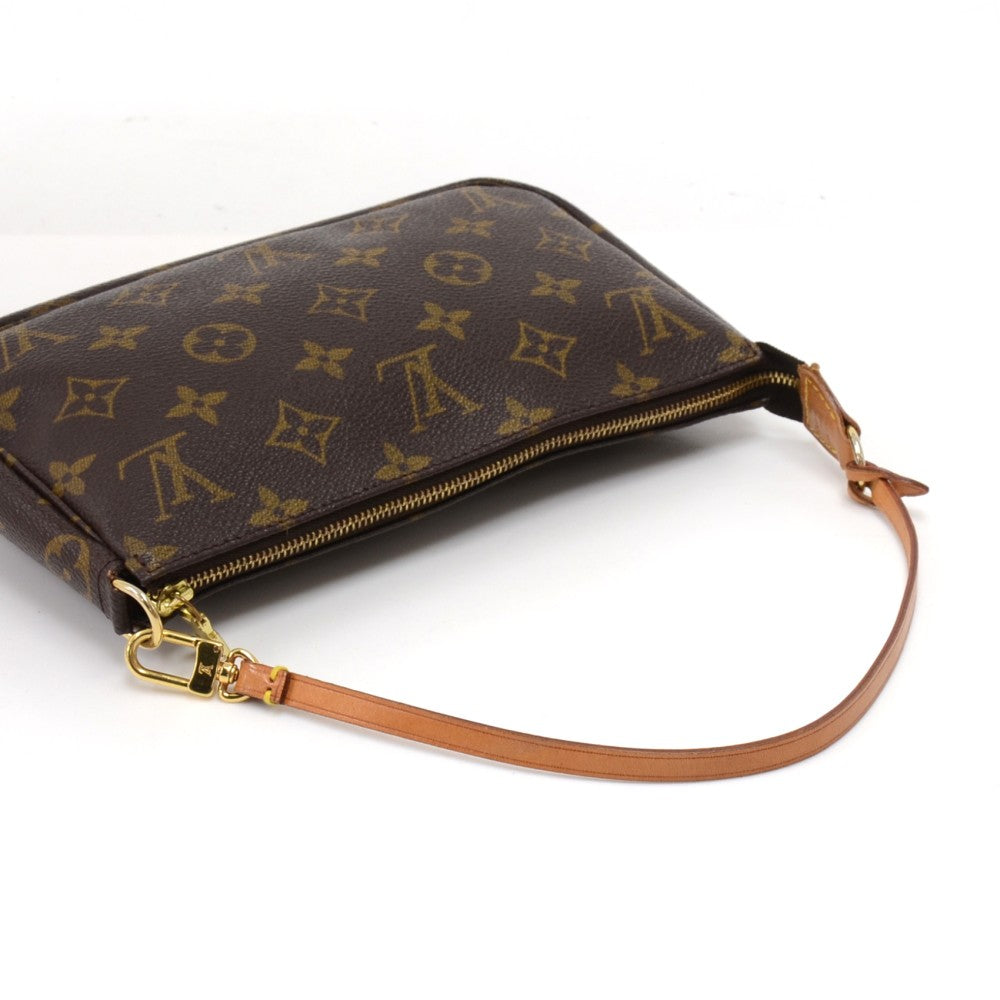 pochette accessoires monogram canvas bag