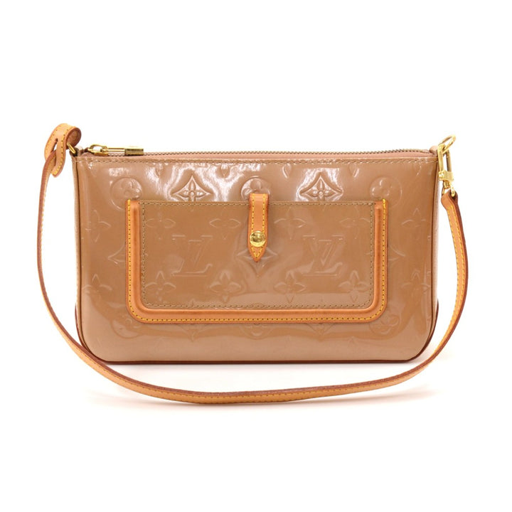 mallory square vernis leather shoulder bag