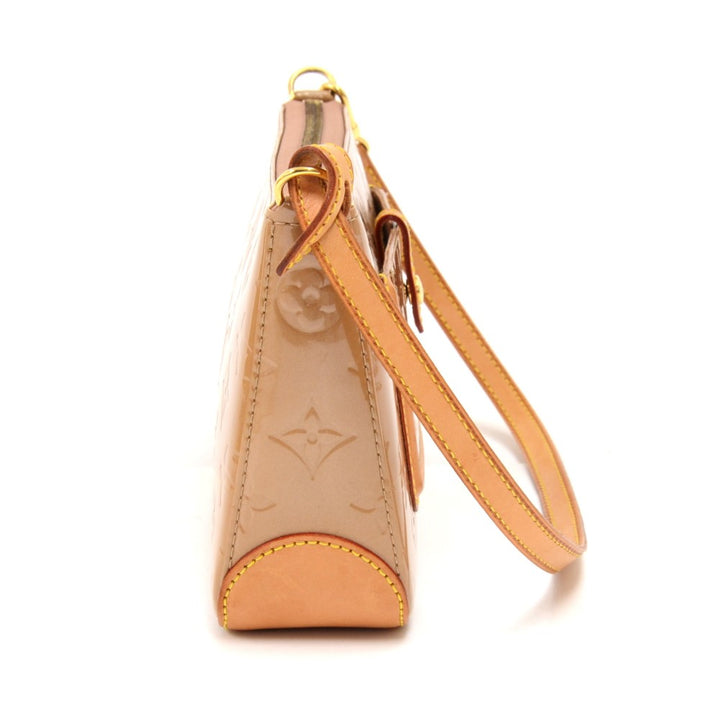 mallory square vernis leather shoulder bag