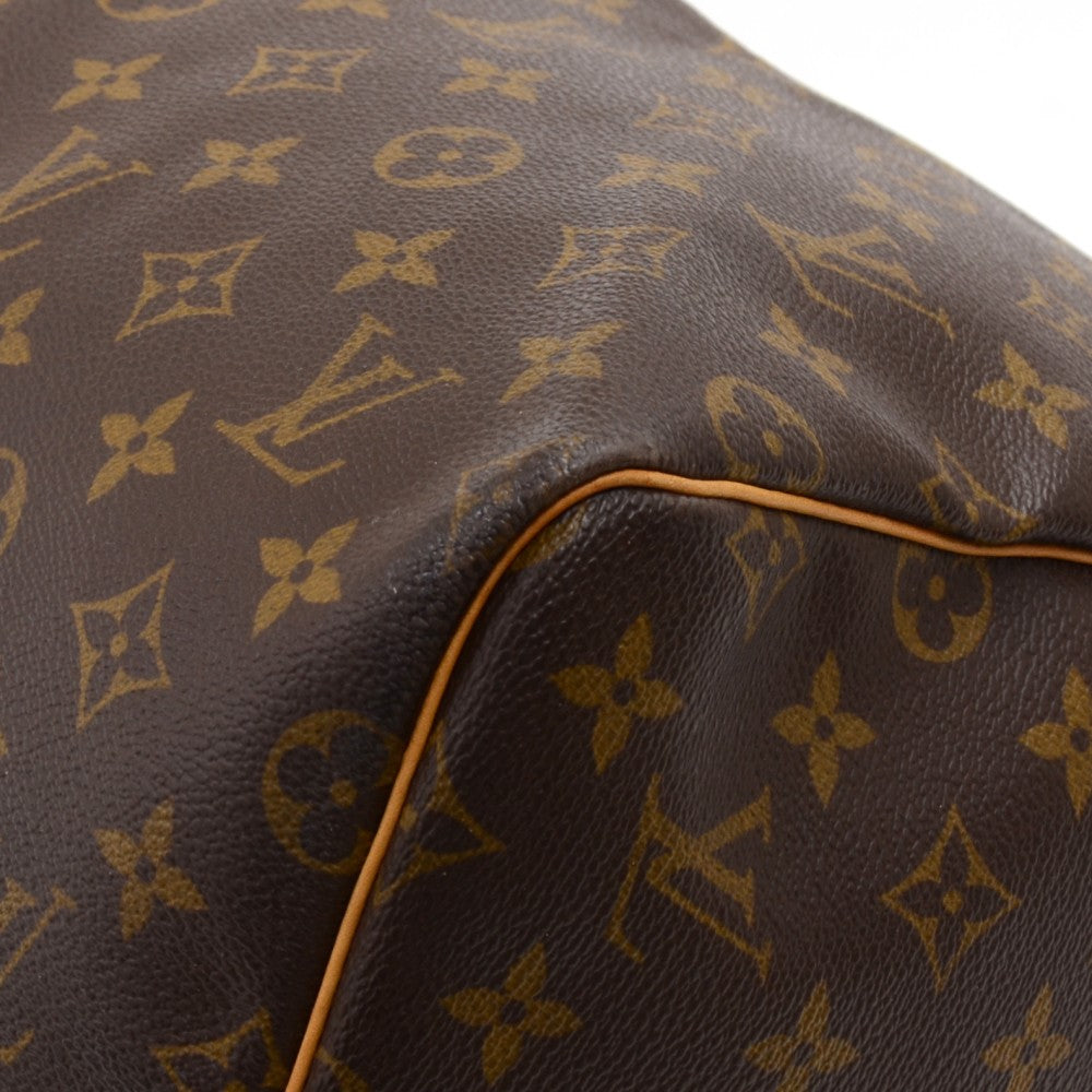 keepall 55 bandouliere monogram canvas travel bag with strap