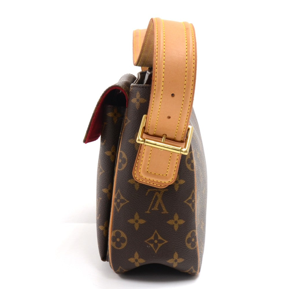 viva cite gm monogram canvas shoulder bag
