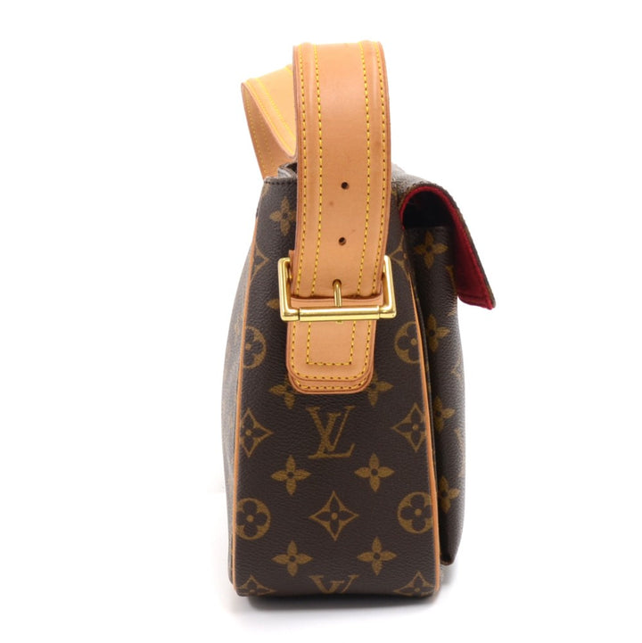 viva cite gm monogram canvas shoulder bag