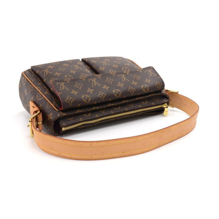viva cite gm monogram canvas shoulder bag