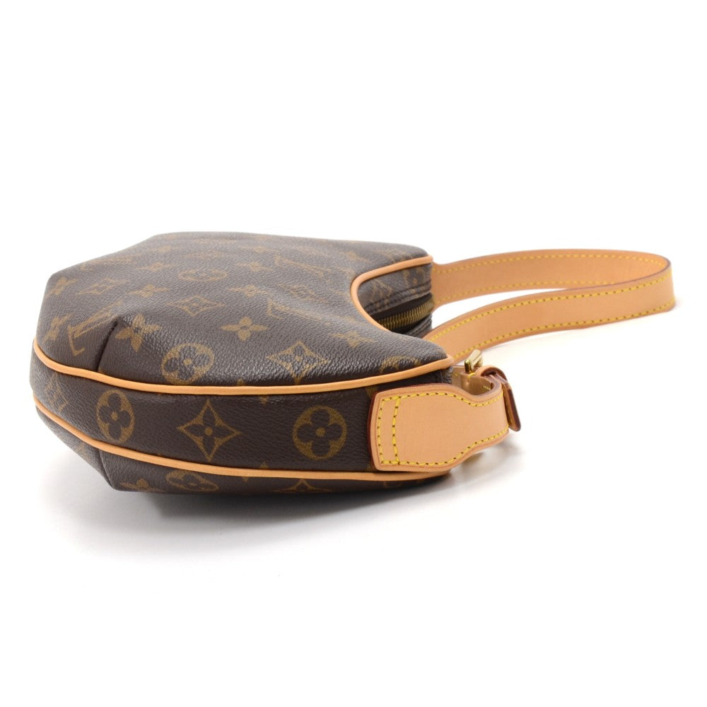 pochette croissant monogram canvas handbag