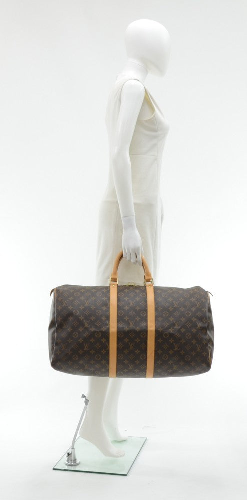 keepall 55 monogram canvas travel bag