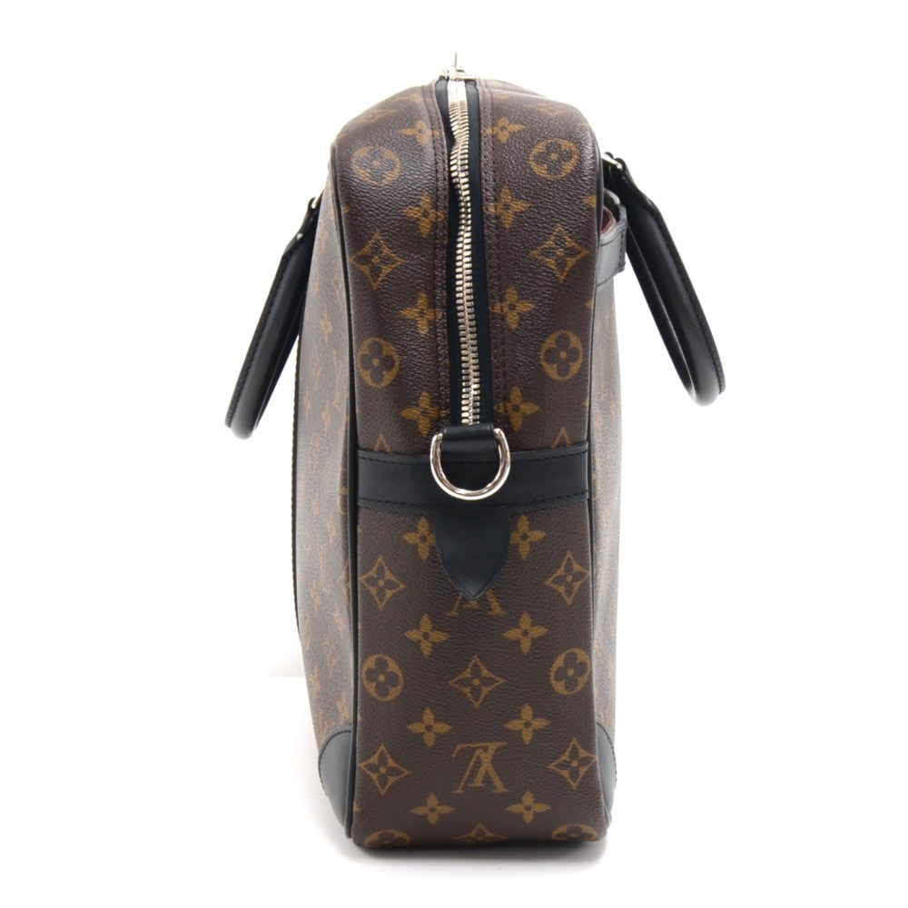 porte-documents voyage gm monogram macassar canvas briefcase bag
