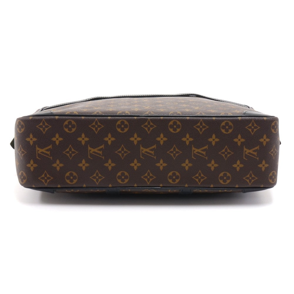 porte-documents voyage gm monogram macassar canvas briefcase bag