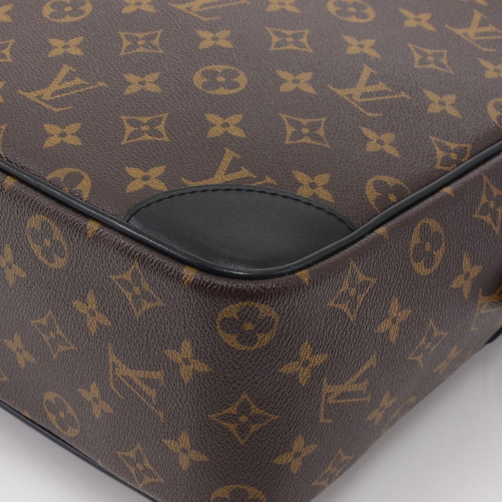 porte-documents voyage gm monogram macassar canvas briefcase bag