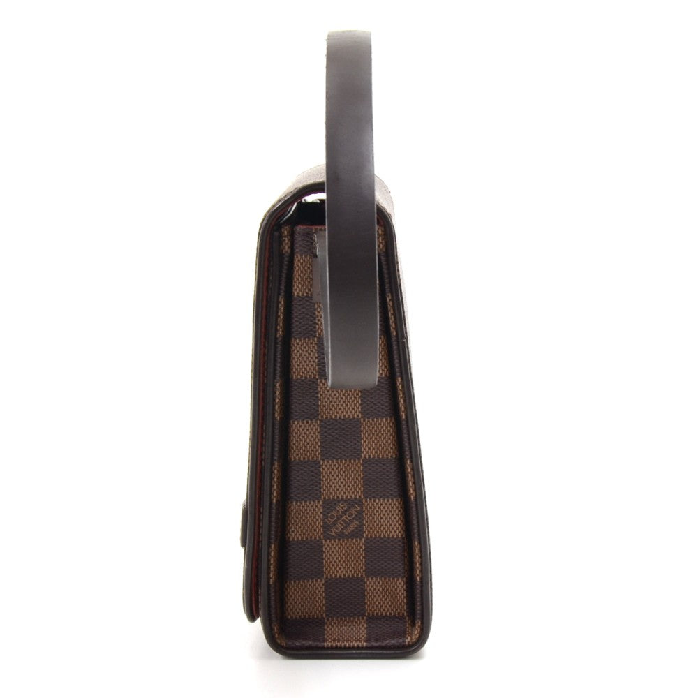 tribeca damier ebene canvas shoulder bag