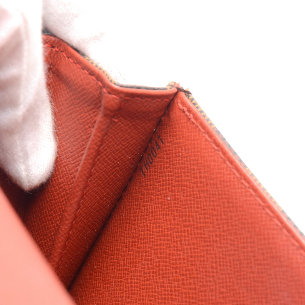 tribeca damier ebene canvas shoulder bag