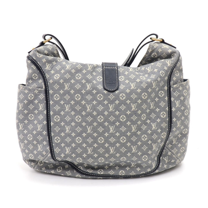 romance idylle mini lin canvas hobo bag