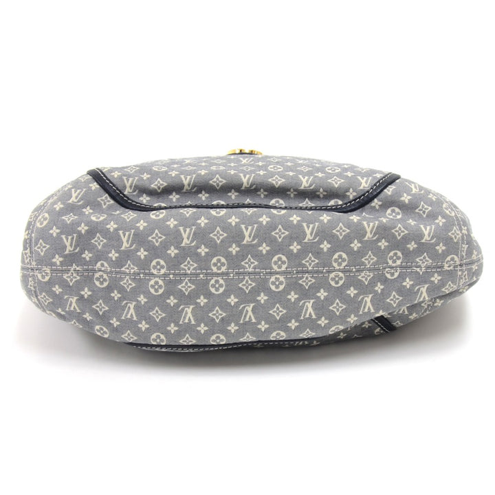 romance idylle mini lin canvas hobo bag