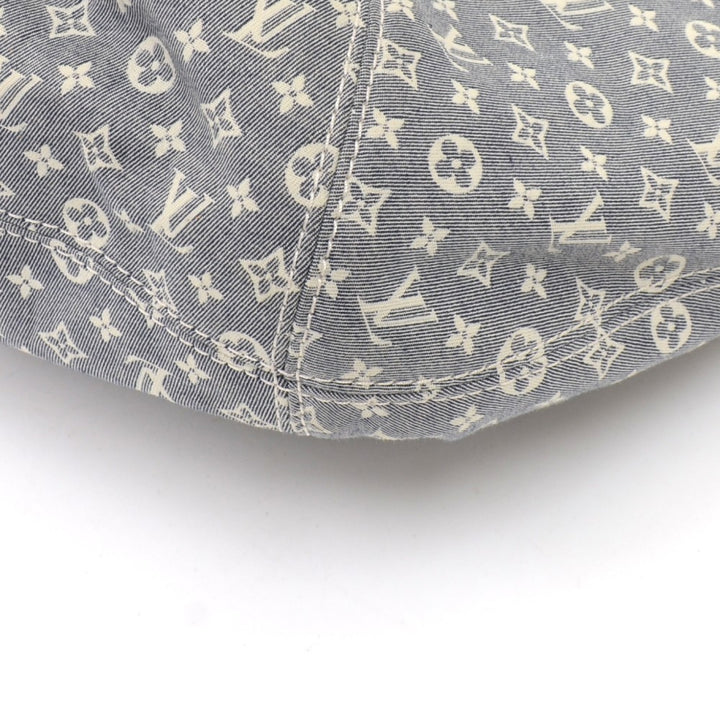 romance idylle mini lin canvas hobo bag