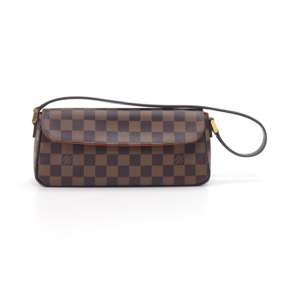 recoleta damier ebene canvas handbag