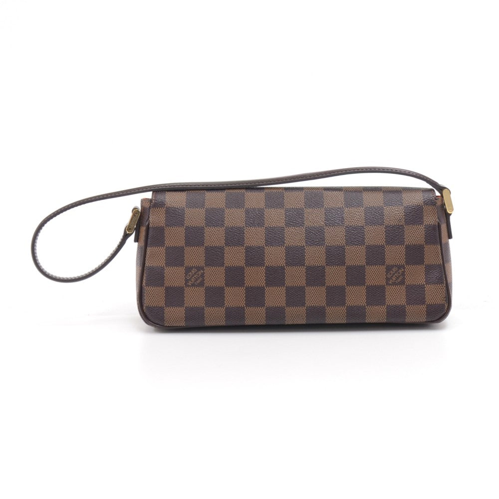 recoleta damier ebene canvas handbag