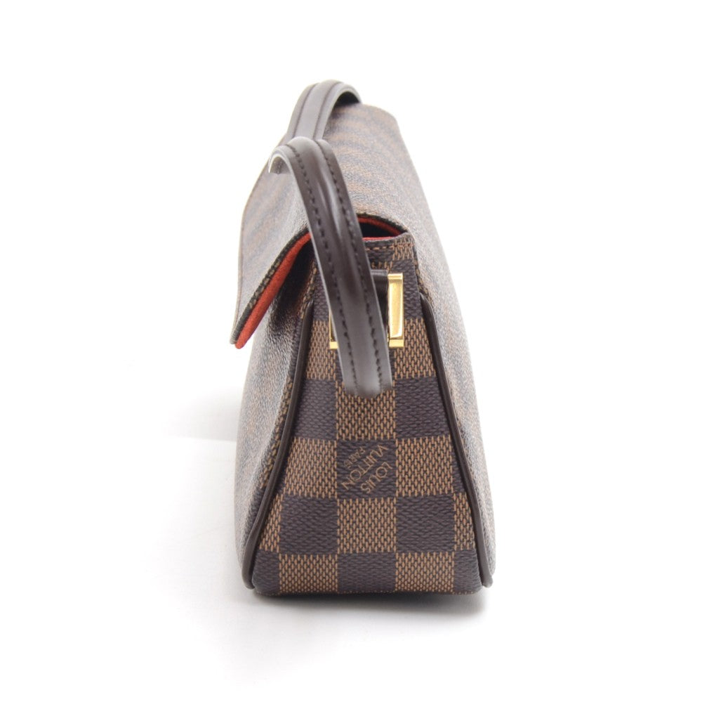recoleta damier ebene canvas handbag