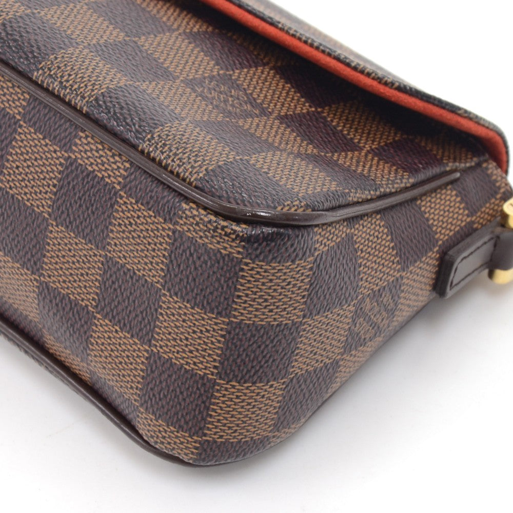 recoleta damier ebene canvas handbag