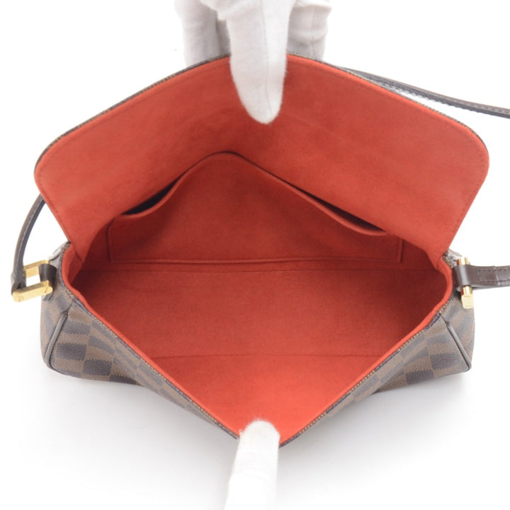 recoleta damier ebene canvas handbag