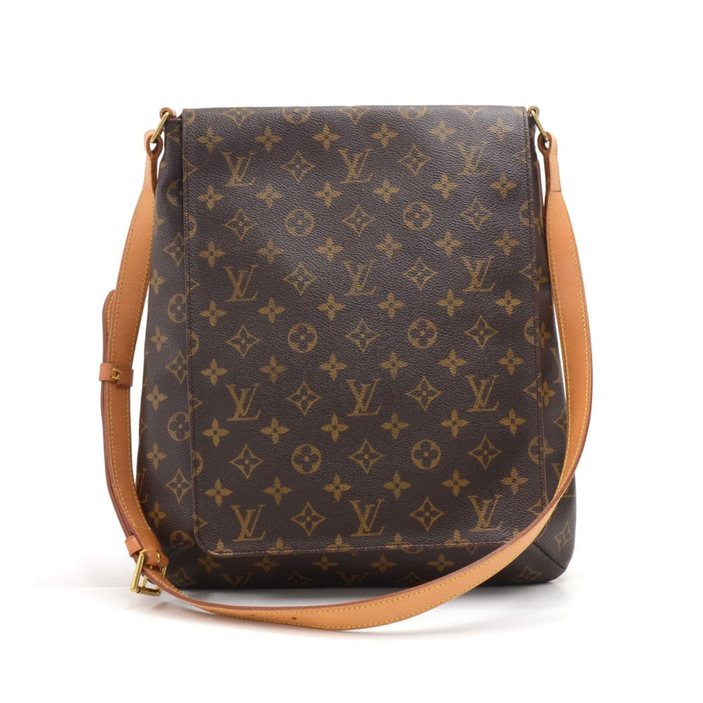 musette monogram canvas large shoulder bag