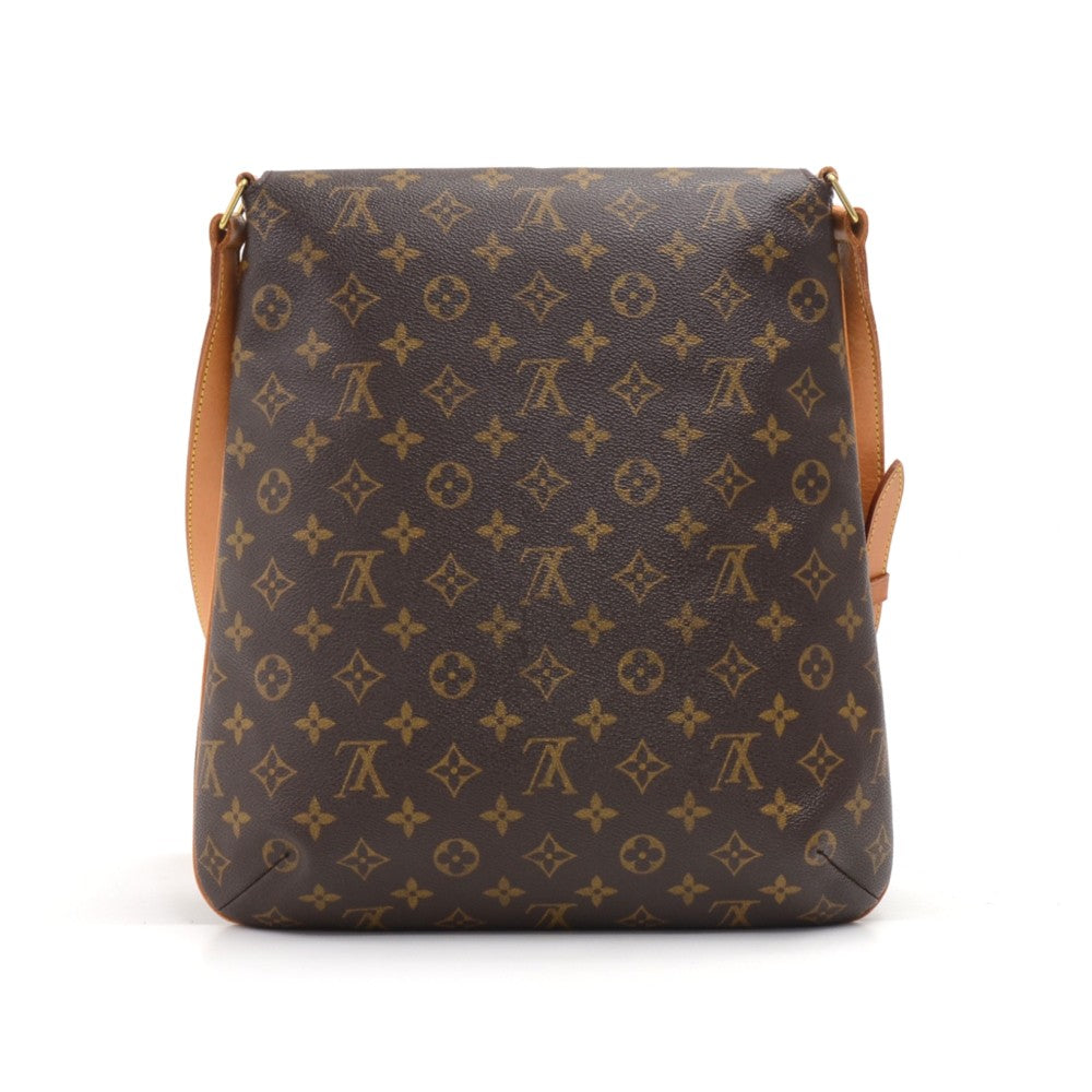 musette monogram canvas large shoulder bag