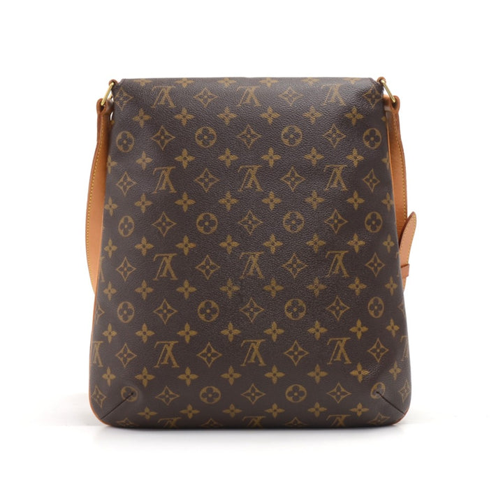 musette monogram canvas large shoulder bag