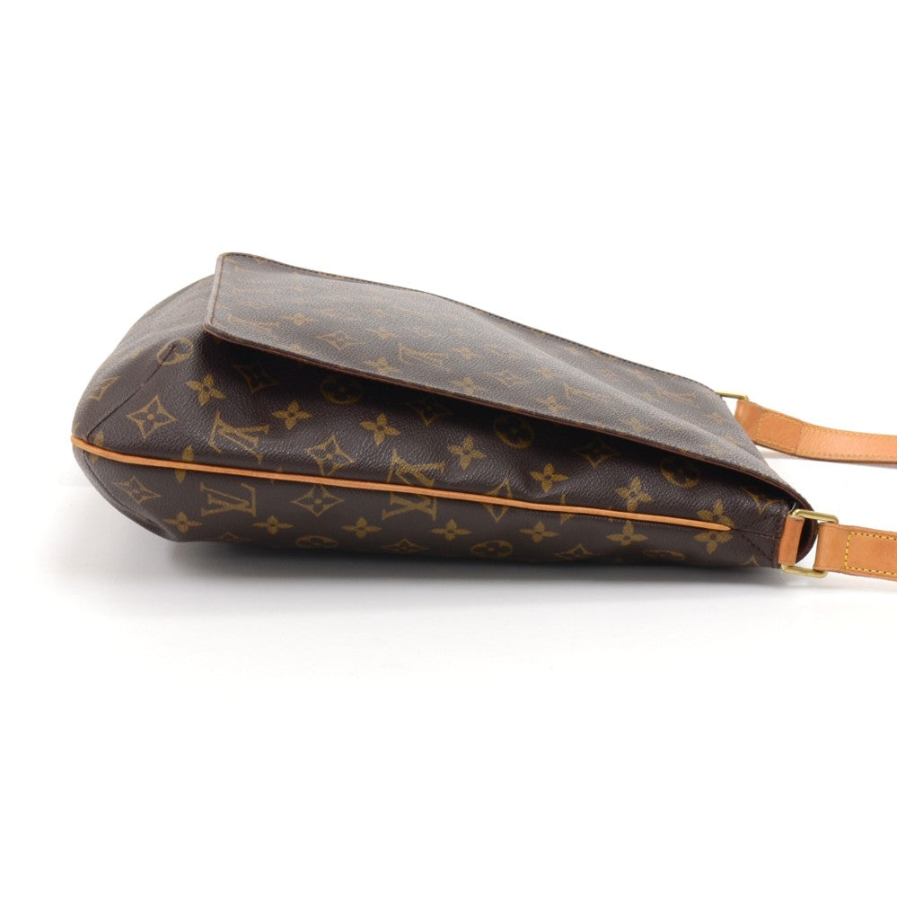 musette monogram canvas large shoulder bag