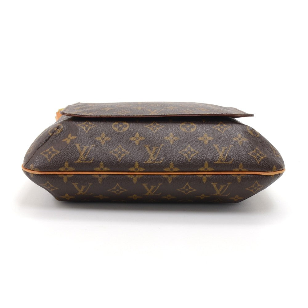 musette monogram canvas large shoulder bag