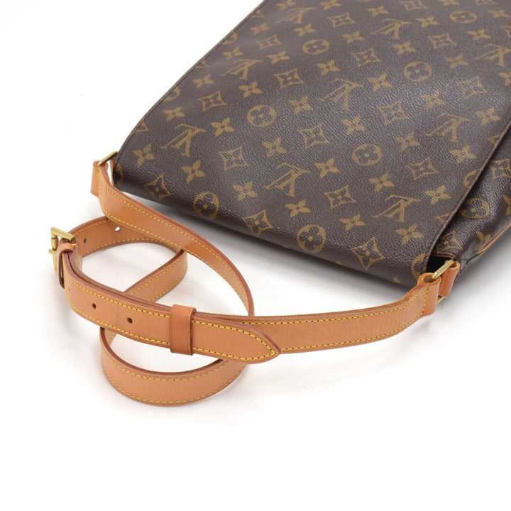 musette monogram canvas large shoulder bag