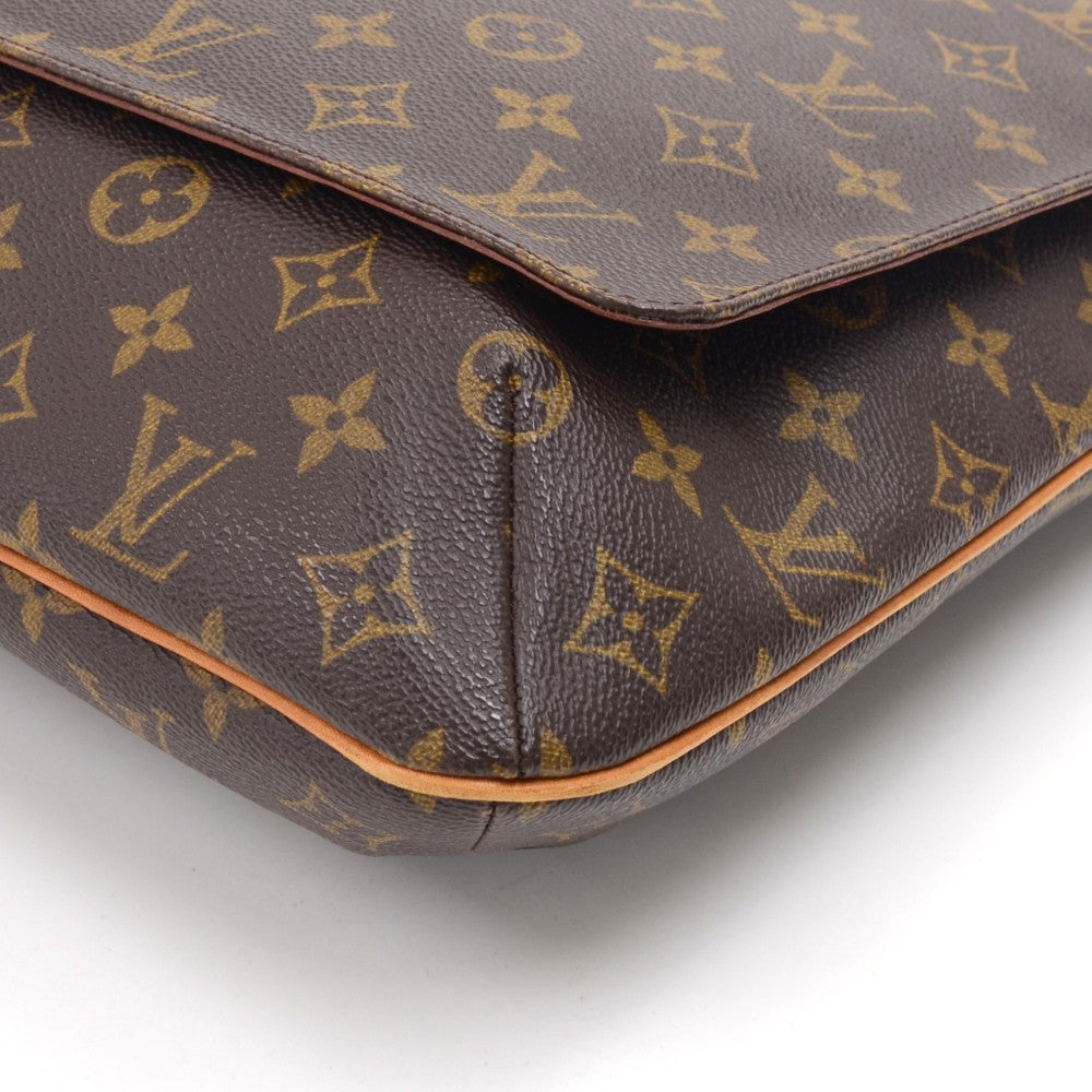 musette monogram canvas large shoulder bag