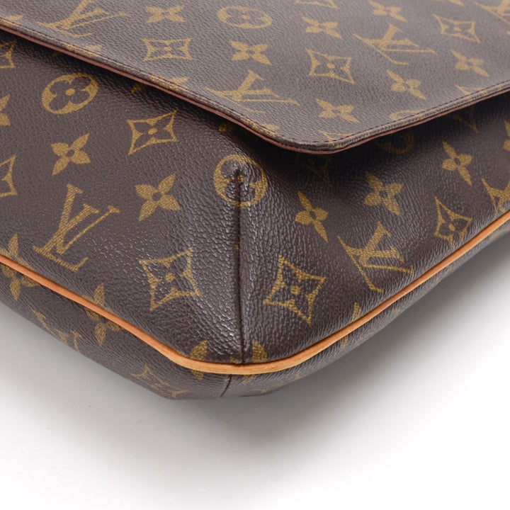 musette monogram canvas large shoulder bag