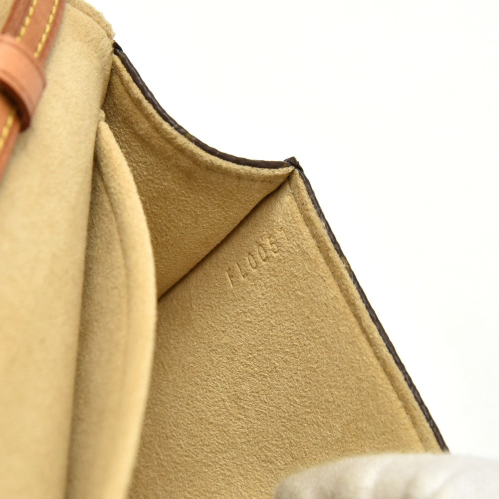 pochette twin gm monogram canvas shoulder bag