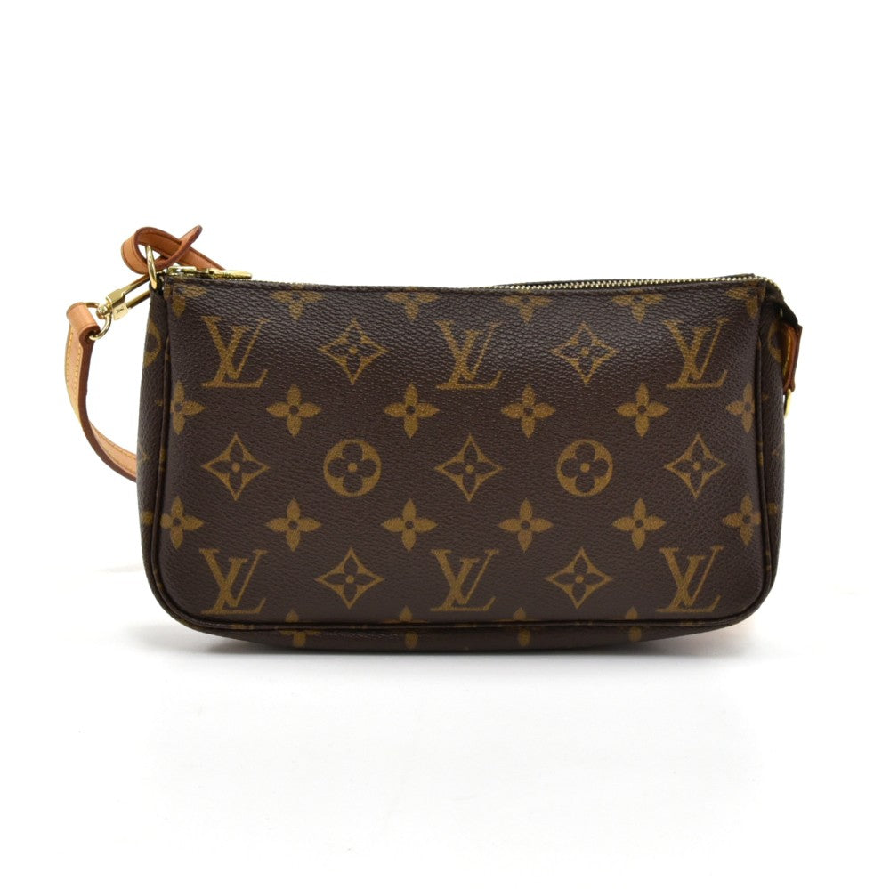pochette accessoires monogram canvas bag with strap