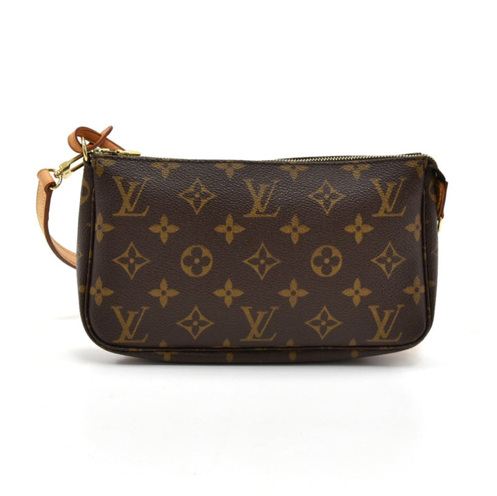 pochette accessoires monogram canvas bag with strap