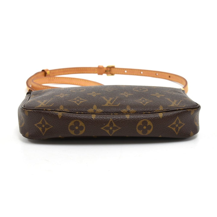 pochette accessoires monogram canvas bag with strap