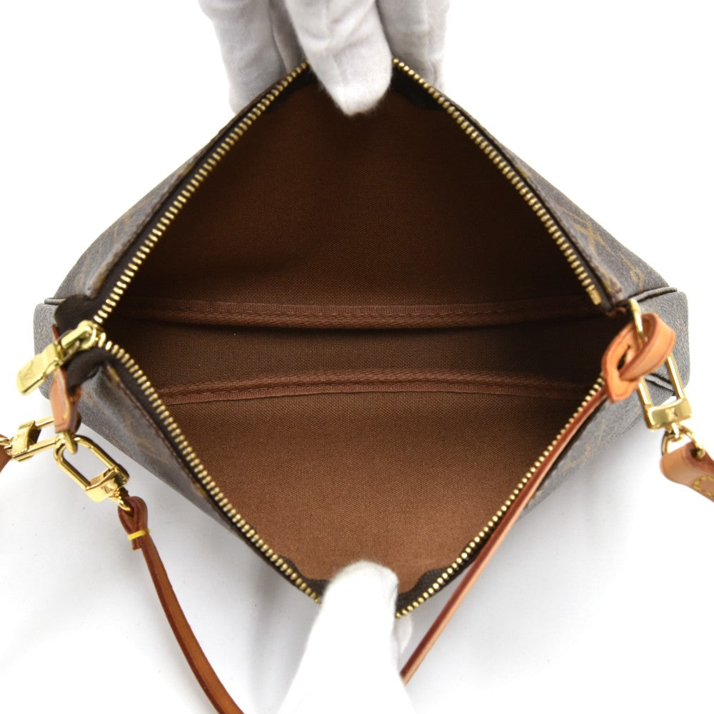 pochette accessoires monogram canvas bag with strap