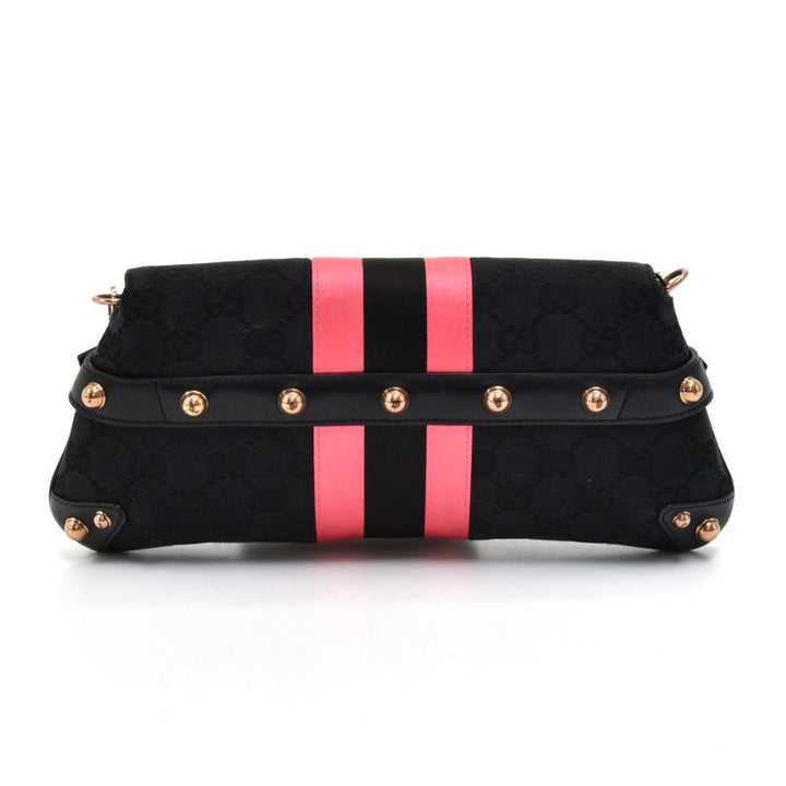 monogram canvas horsebit bag
