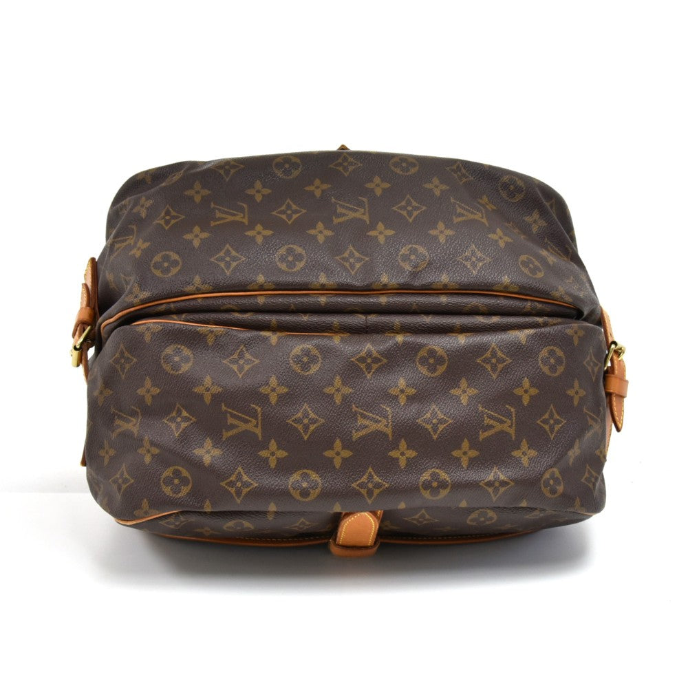 saumur 35 monogram canvas messenger bag