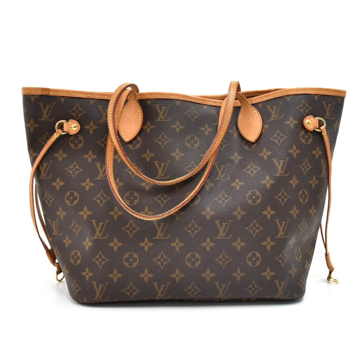 neverfull mm monogram canvas tote bag