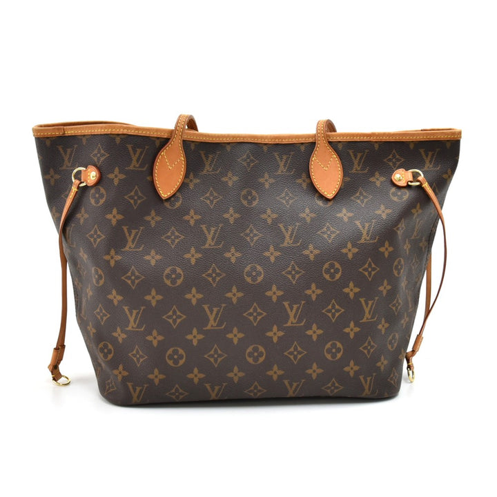 neverfull mm monogram canvas tote bag