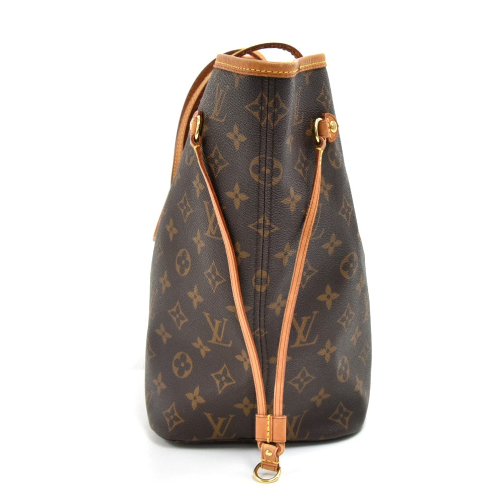 neverfull mm monogram canvas tote bag
