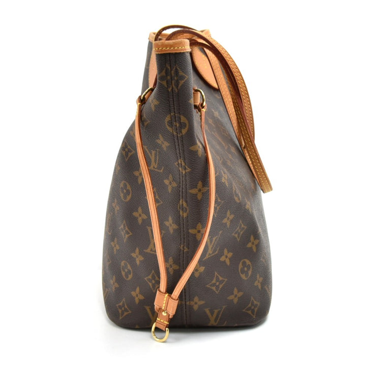 neverfull mm monogram canvas tote bag