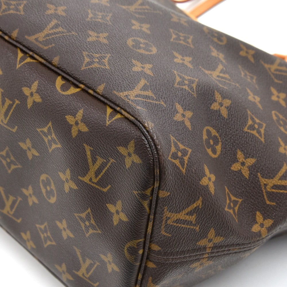 neverfull mm monogram canvas tote bag