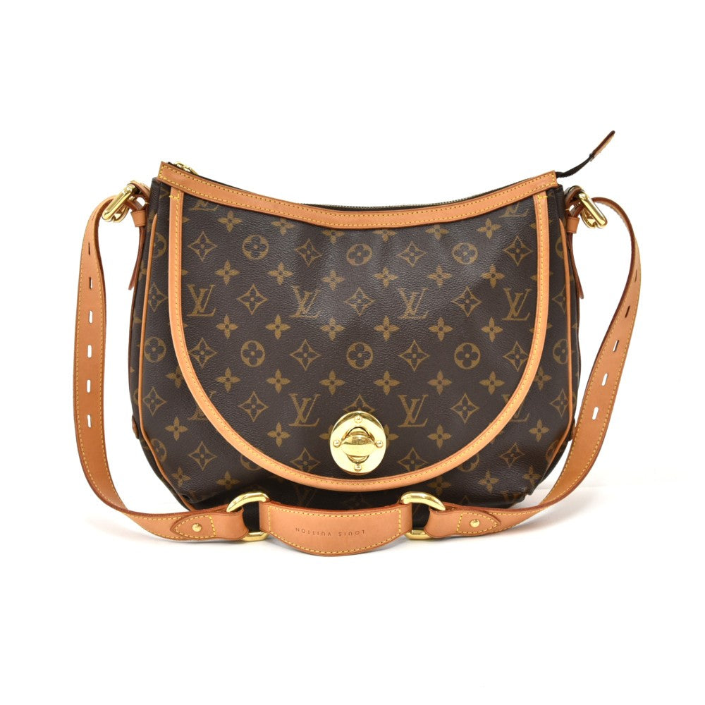 tulum gm monogram canvas shoulder bag