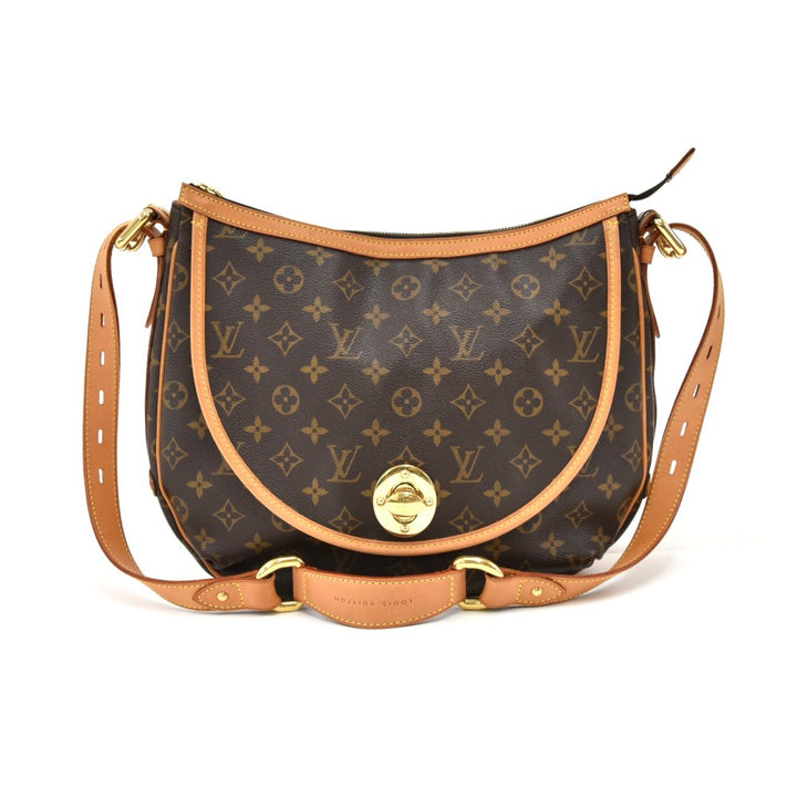 tulum gm monogram canvas shoulder bag