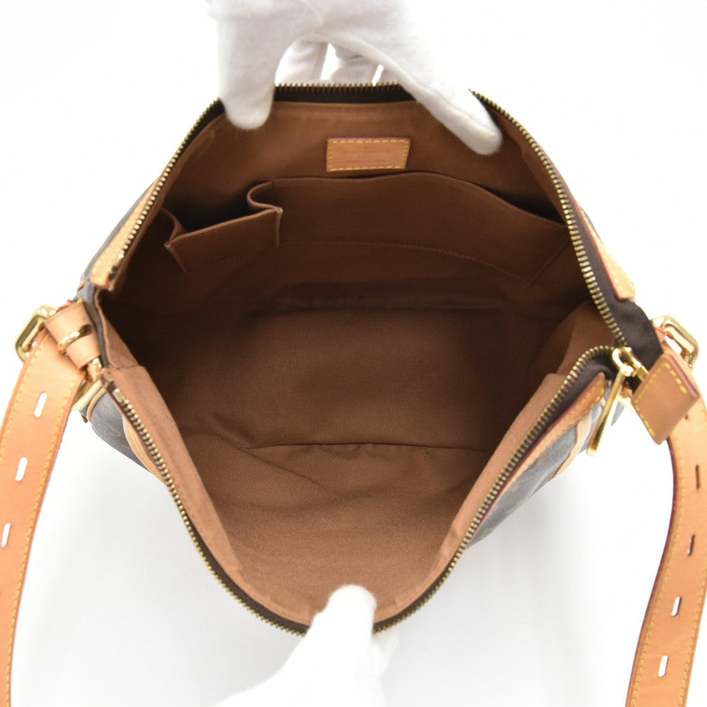 tulum gm monogram canvas shoulder bag