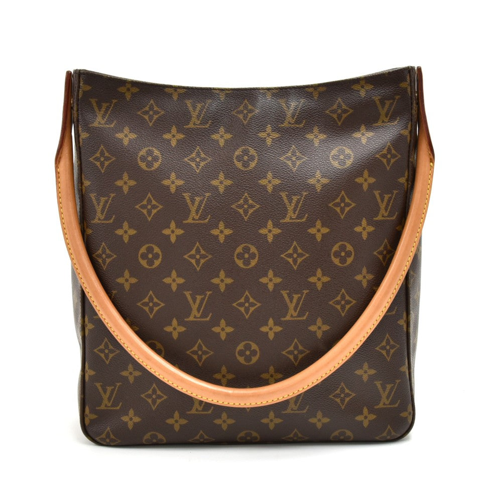 looping gm monogram canvas shoulder bag