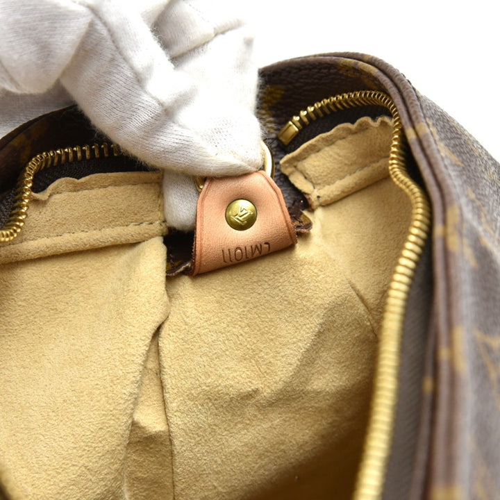 looping gm monogram canvas shoulder bag