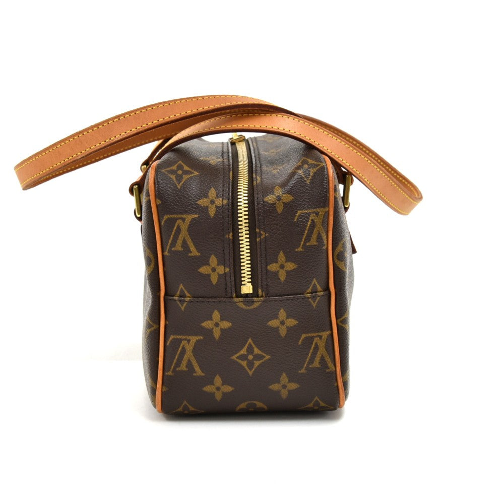 cite mm monogram canvas shoulder bag