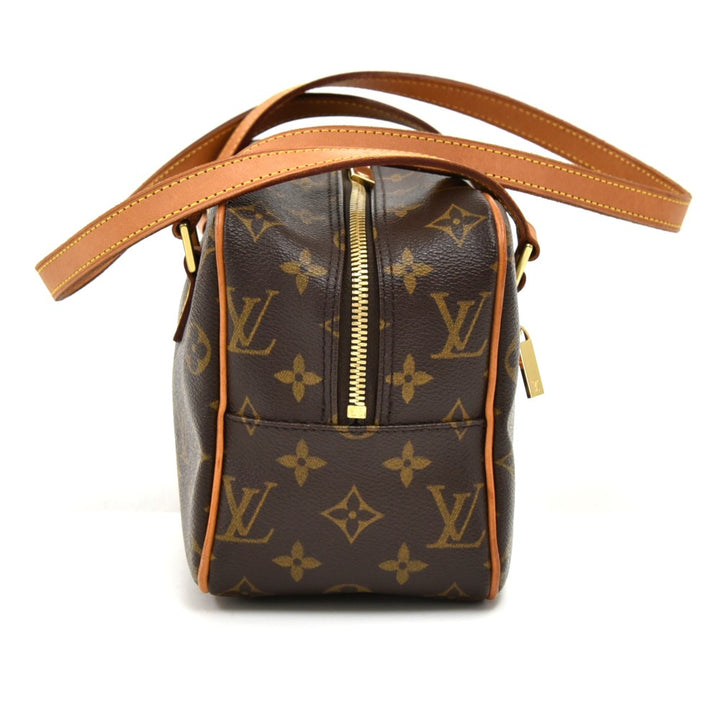 cite mm monogram canvas shoulder bag