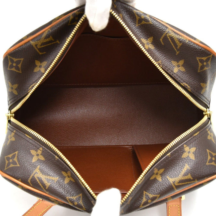 cite mm monogram canvas shoulder bag